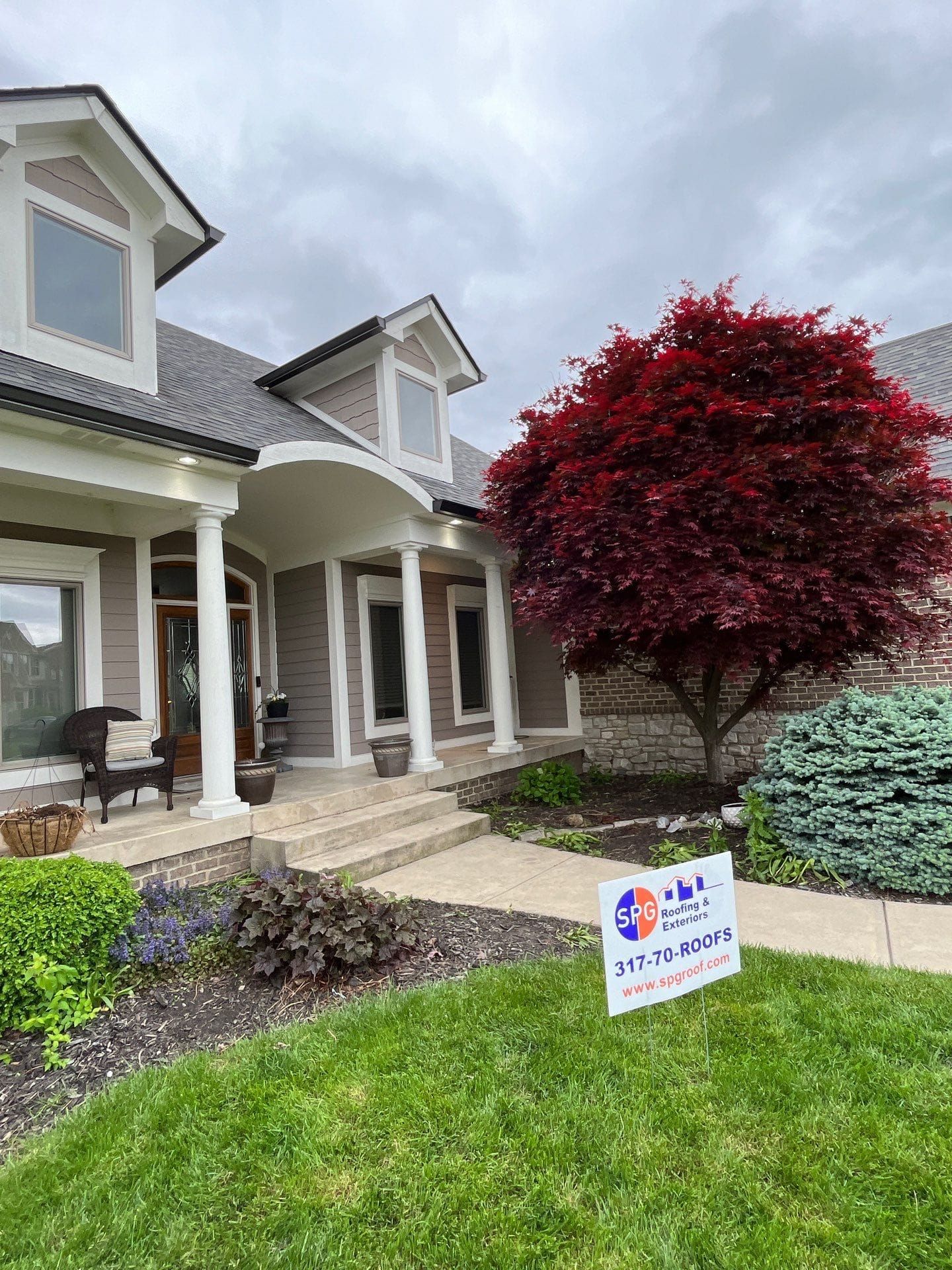 Malarkey Highlander architectural shingle on a Bargersville home
