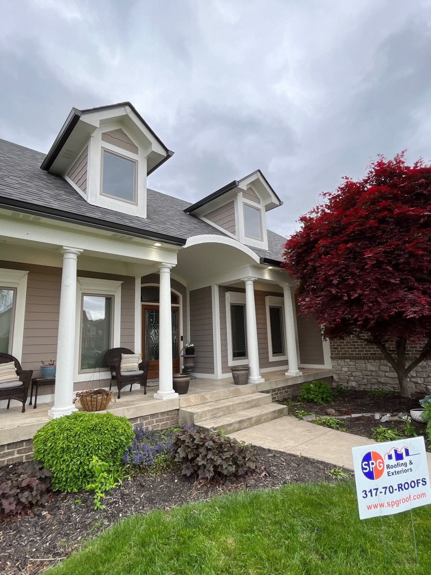 Malarkey Highlander architectural shingle on a Bargersville home