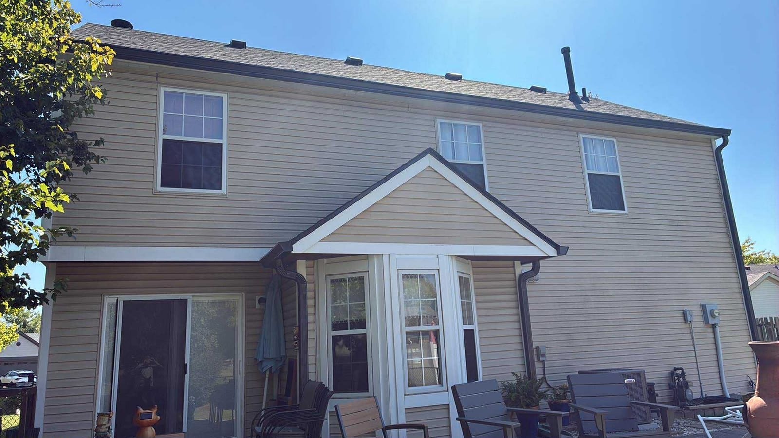 Malarkey Vista architectural shingle on a Brownsburg home