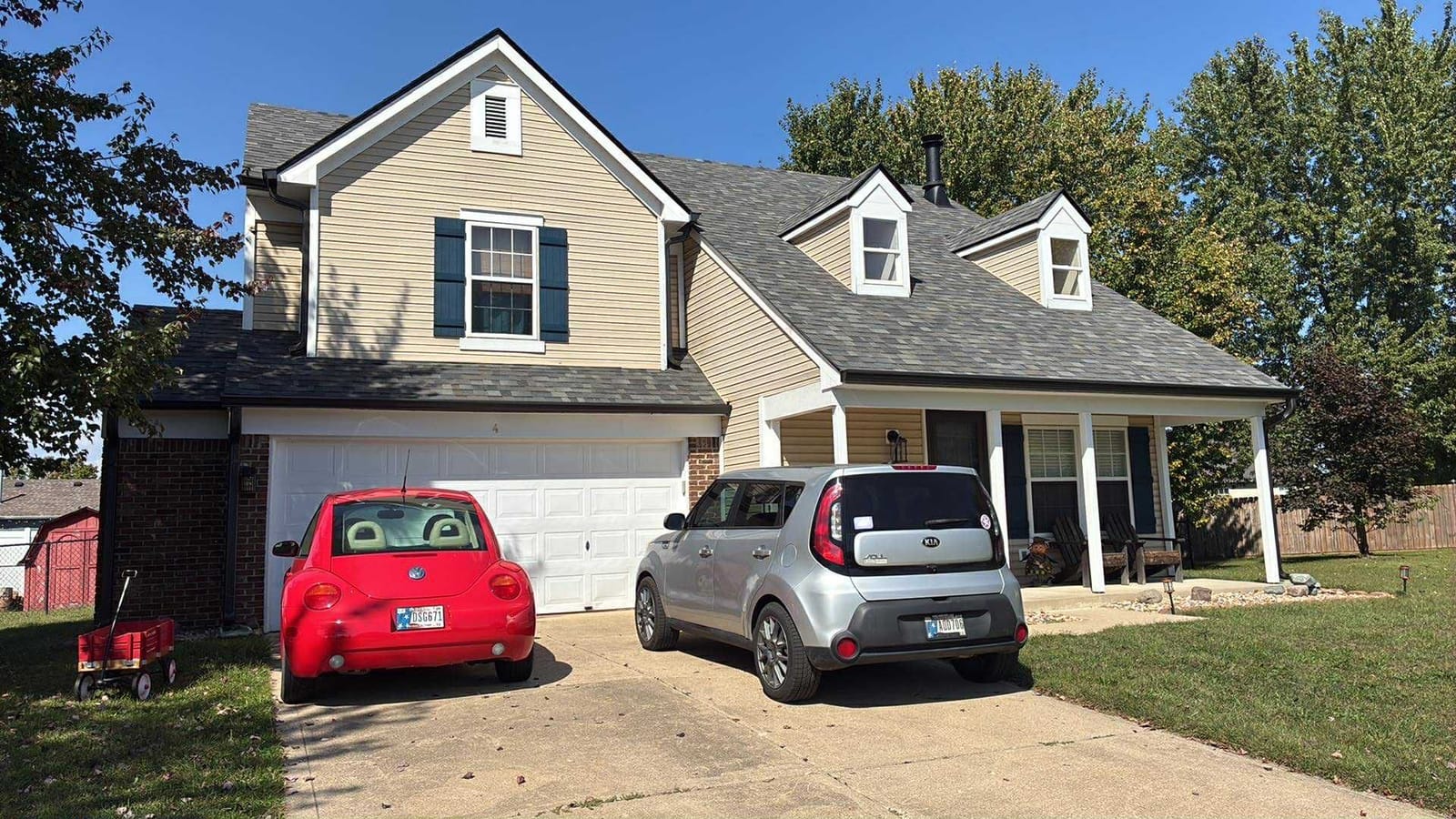 Malarkey Vista architectural shingle on a Brownsburg home