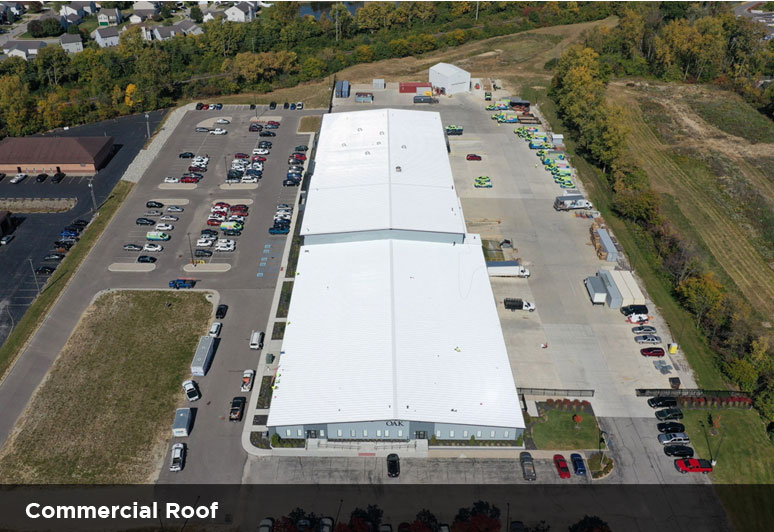 Indianapolis Indiana, Commercial roof